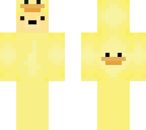 bear with duck suit