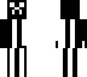 black and white punch