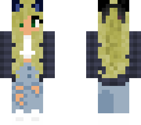 blonde hair tomboy girl. (my skin) enjoy!