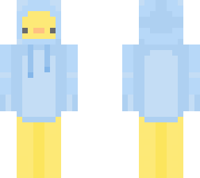 blue cozy duck