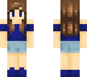 blue girl<3