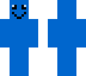 blue man