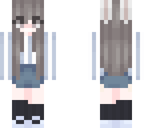 blue striped bunny