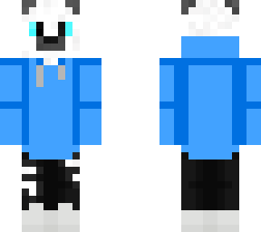 casual blue polar bear (check description)