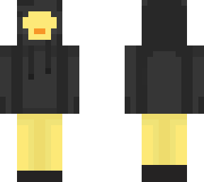 duck with scrunched up hoodie and lil boots