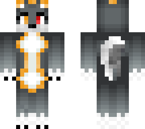 gamer orange wolfy