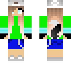 girl w/ body/hair base 1