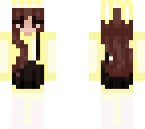 girl w/ yellow bunny outfit