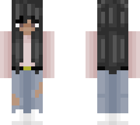 girl with black hair