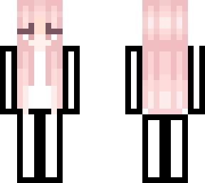 girl with plain things