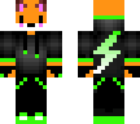 green lightning jumper fox