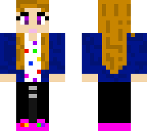 la chica colorida