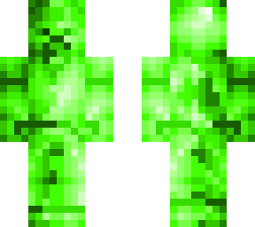 light green dark green steve