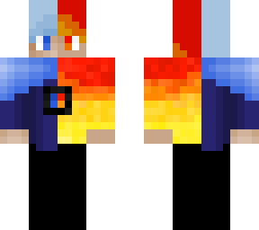 me and sngaming's collab for a fire and water contest