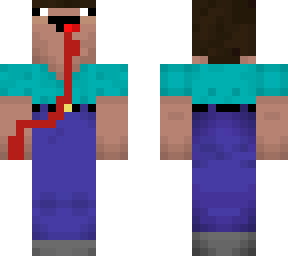 noob1234 but he is drooling ketchup