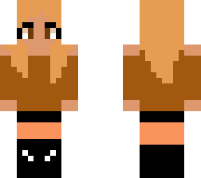 orenge (or mabey brown) punk