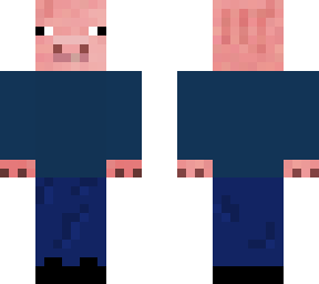 pig in clothes