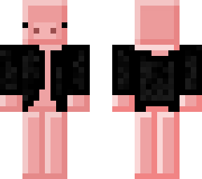 pig with jacket