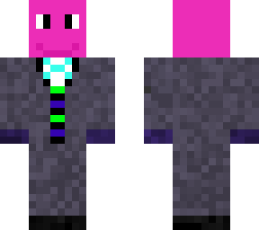 pink man with suit