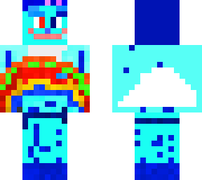rainbow blue rain