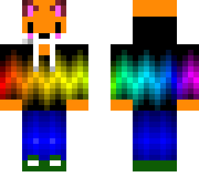 rainbow zigzag jumper