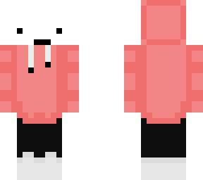 red blank hoodie
