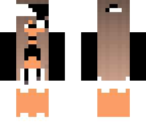 schwarz wei bunneh girl