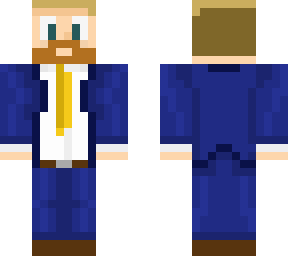 silver's suit.