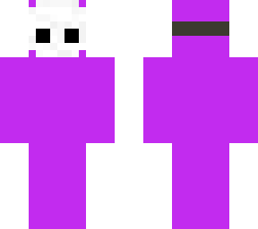 skull masked purple