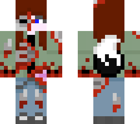 undead werewolf girl skin