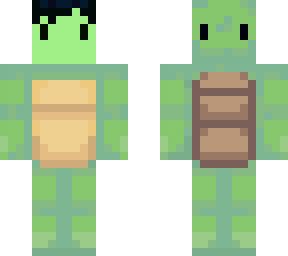 wow turtle person (improved hair)fixed