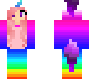 a not so good ranbow unicorn