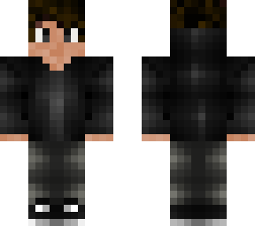black hoodie