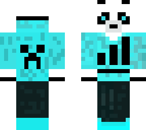 blue adidas panda