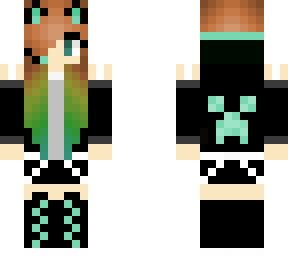 blue gamer girl skin