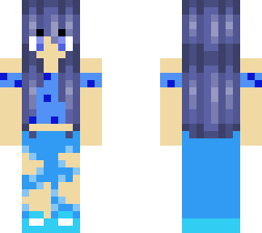 blue girl