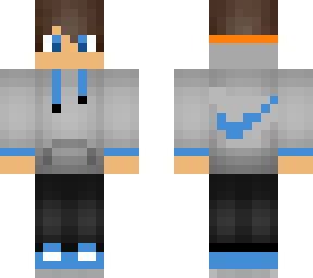 blue nike boy