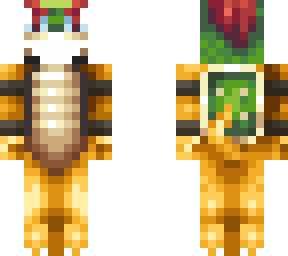 bowser with a mask