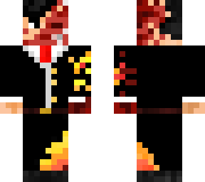 burnt guy + suit