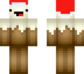 cake with christmas hat