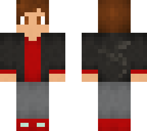 casual red boy
