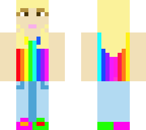 chica arcoiris
