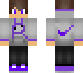 chico de nike violeta