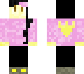 cool pink yellow girl