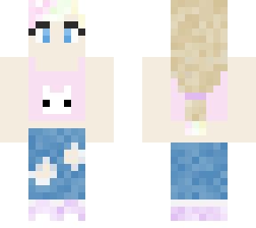 cotton candy girl