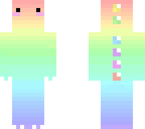 cute rainbow dino