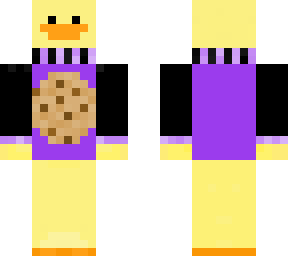 ducky with cookie