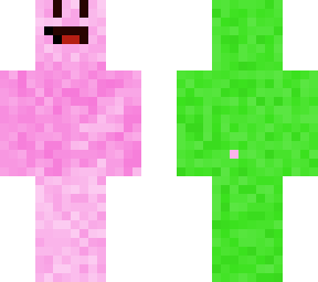 green and pink derp