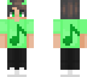 green/lime note devil