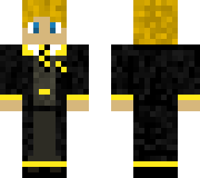 hogwarts hufflepuff boy with robe